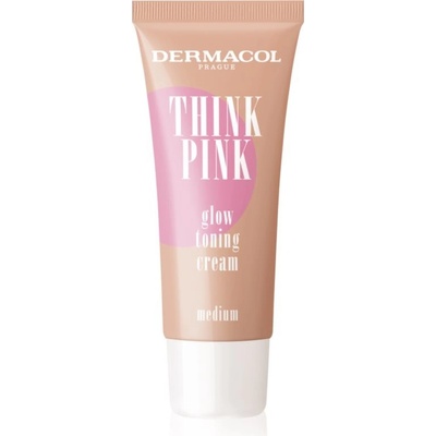 Dermacol Think Pink rozjasňujúci tónovací krém 02 Medium 30 ml