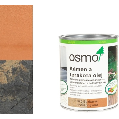 Osmo 620 - Olej Na Kameň A Terakotu Bezfarebný - hodvábny lesk 0,75 l