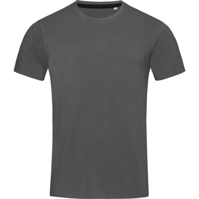 Stedman tričko Crew Neck T Clive krátký rukáv pánské šedé slate