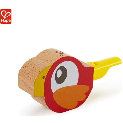 Hape - Свирка птиче - червено H0474