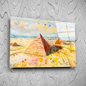 Art gift Стъклено АРТ пано - Египетски пирамиди