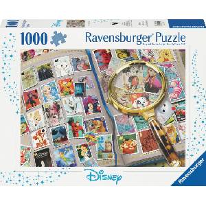 Ravensburger Пъзел Ravensburger от 1000 части - Дисни колекция пощенски марки (12001555)