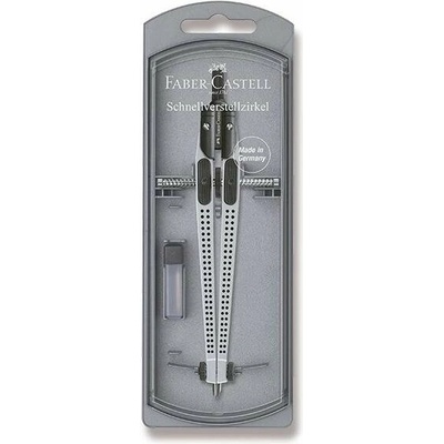 Faber-Castell kružítko Quick Set Grip 2001 stříbrná 174472