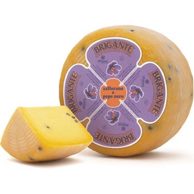 Formaggio Pecorino Brigante Zafferano al pepe 1,7 kg