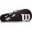 Wilson Чанта Wilson Advantage III Six Racket Bag - Black/Red