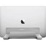 Macally Vertical Laptop Stand - вертикална стоманена поставка за MacBook и лаптопи (сребрист)