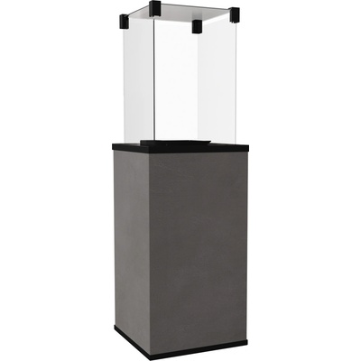 Kratki PATIO MINI sklo / slinutý křemen CALCE ANTRACITE - ruční ovládání