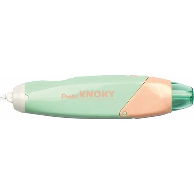 Pentel Ремонтен валяк, 5 мм x 6 м, за многократно пълнене, PENTEL "Knoky", светлозелено-прасковен XZTT805K-WY (XZTT805K-WY)