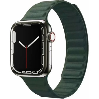 Xmart Каишка за Apple Watch Xmart, Магнитно захващане, 42/44/45/49 мм, Масленозелена, 22816 (22816)