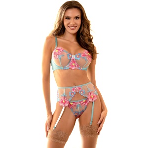 Sexy Elephant® Комплект жартиери Magnolia, XL-XXL