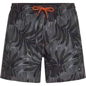 O'Neill Бански гащета O´neill Cali Floral 16´´ swimming shorts - Grey (Black Dipped Leaves)