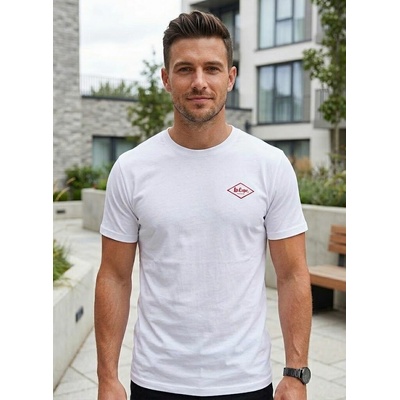 Lee Cooper Cooper Essentials Crew Neck pánské tričko White