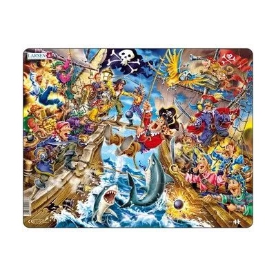 Larsen - Детски пъзел - Пирати - 39 части (US37)