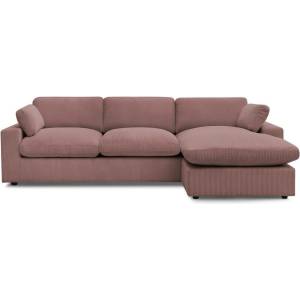 Bobochic Розов ъглов диван от рипсено кадифе Belair - Bobochic Paris (WT-HILO-N--U4W_2 P1140)