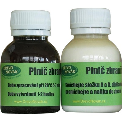 Dřevo Novák Plnič trofejí černé zvěře Váha: 80 + 80 ml,