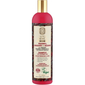 Natura Siberica Krasnika Amaranth & Arginine šampón pre farbené vlasy 400 ml