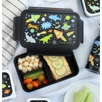 A Little Lovely Company : "Bento" кутия за храна с отделения - 1, 2 л - "Galaxy (BBGABL71)