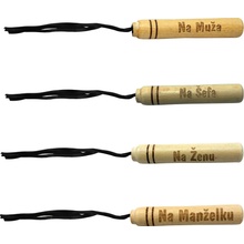 Bič z bukového dreva 2x50 cm