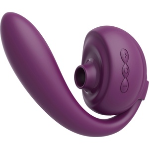 Tracy's Dog OG 3 Clitoral Sucking & G-Spot Vibrator purple