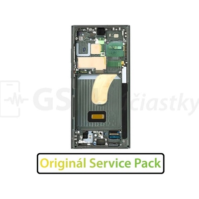 LCD Displej + Dotykové sklo + Rám Samsung Galaxy S23 Ultra - originál