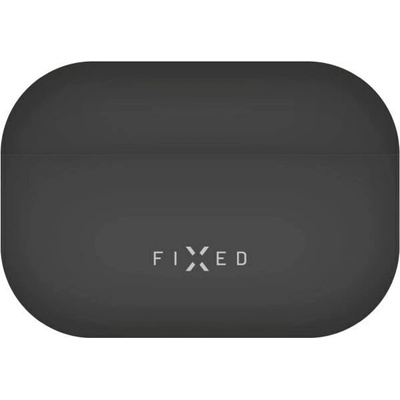 Fixed Silky Ultratenké silikónové puzdro pre Apple AirPods Pro 3 čierne FIXSIL-1629-BK