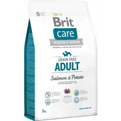 Brit Care Grain-free Adult Salmon & Potato 2 x 3 kg