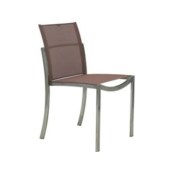 Royal Botania O-Zon broušená ocel / výplet Batyline white