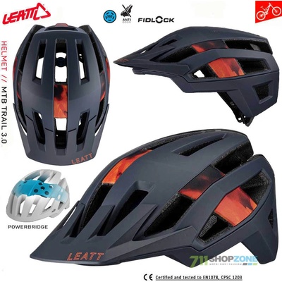 Leatt MTB Trail 3.0 V23 shadow 2023
