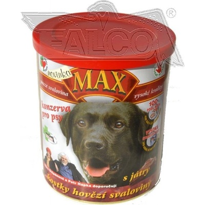 Sokol Falco Max Deluxe Dog Adult hovězí svalovina s játry 16 x 800 g