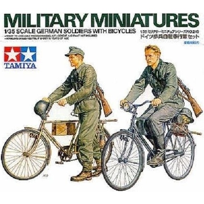 Tamiya 35240 German Soldier w/Bicycles 1:35
