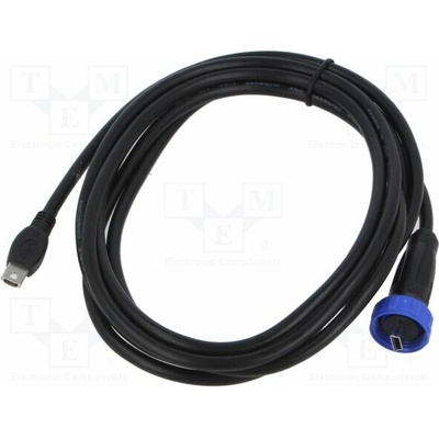 Bulgin PX0442 USB Buccaneer USB A mini vidlice 2m