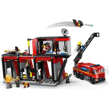 Image 1 of LEGO® City - Fire Station with Fire Truck (60414)