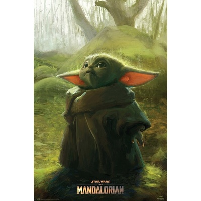 Plagát, Obraz - Star Wars: The Mandalorian - Grogu, 61 × 91.5 cm