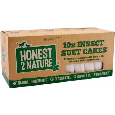 Unipet International Ltd. Ptačí lojové koláče s hmyzem Honest 2 Nature 2,8 kg