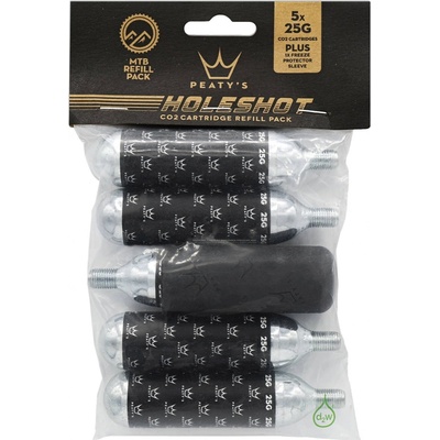 Peatys Holeshot Co2 Cartridge Refill Pack Mtb 25G