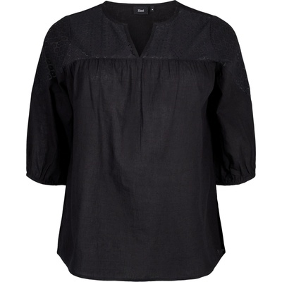 Zizzi Блуза 'VFELEX' черно, размер XL