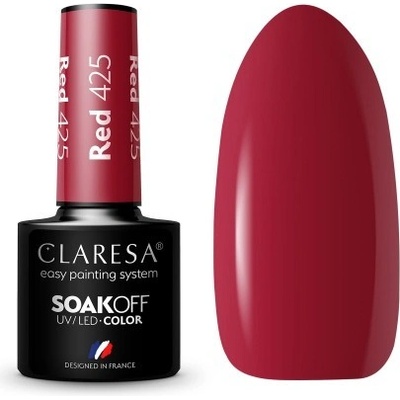 Claresa Gél lak Red 425 5 ml
