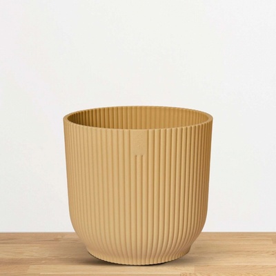 Elho květináč Vibes Fold 18 cm žlutý