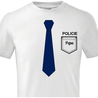 Dětské tričko Policie dětské