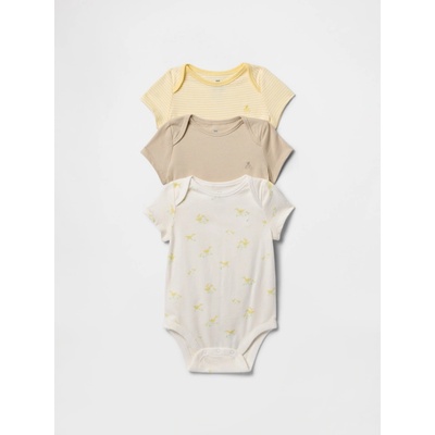 GAP Baby body 3kusy Viacfarebná