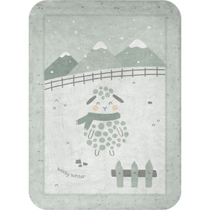 Kikka Boo Супер меко бебешко одеяло 110/140 см Sleepy Sheep (31103020146)