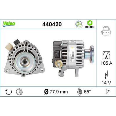 Alternátor VALEO 440420
