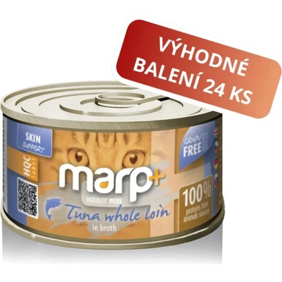 Marp Holistic Plus Tuniakové filety vo vývare 24 x 70 g
