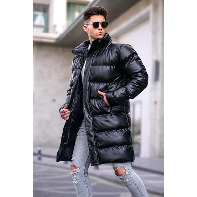 Madmext Мъжко дълго яке - Черно #329667 (329667_Черно)