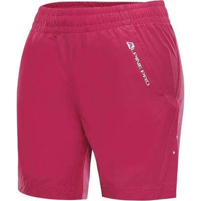 Alpine Pro dětské šortky Denielo KPAT211 červená