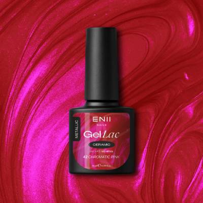 Enii Nails Gel lak Ceramic 42 Chromatic Pink 10 ml