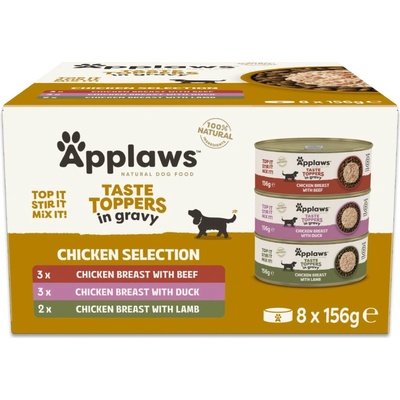 Applaws Taste Toppers Gravy 8 x 156 g