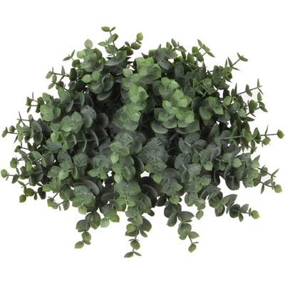 Umělá rostlina, Blahovičník - Eukalyptus půlkoule zelený V15, P26 cm