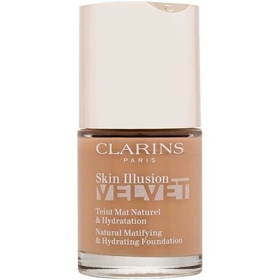 Clarins Skin Illusion Velvet Tekutý make-up s matným finišem s vyživujícím účinkem 102.5C 30 ml