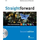 Straightforward 2nd Edition Pre-Intermediate Workbook with Key Pack